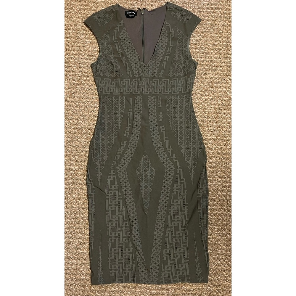 BEBE Green Dress Size Small